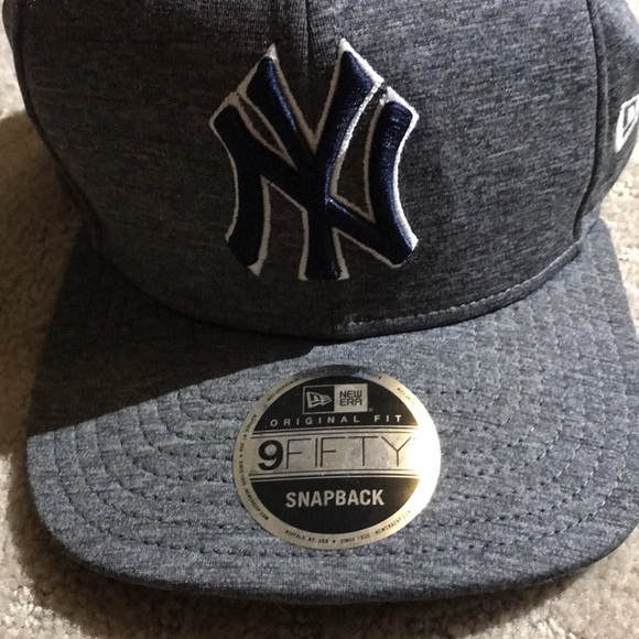 COPY - COPY - COPY - New era New York Yankees baseball grey colour felt hat - Picture 3 of 3
